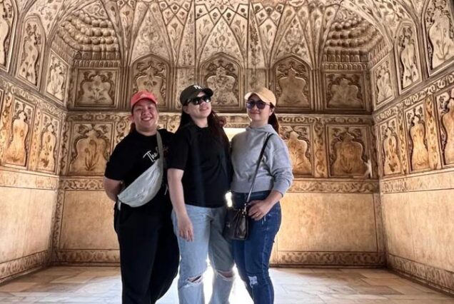 Girls enjoying Tour